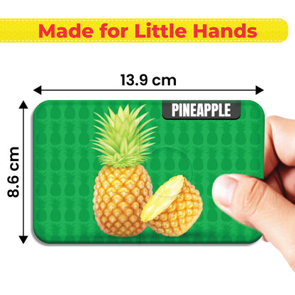 My Starter Puzzle - Fruits | 2-Piece Educational Jigsaw Puzzle, Set of 20 (Ages 2-4 yrs)