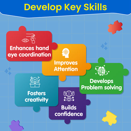 Puzzle Up - Learn Professions | 10-in-1 Entry Level Educational Puzzle (Ages 3-6 yrs)