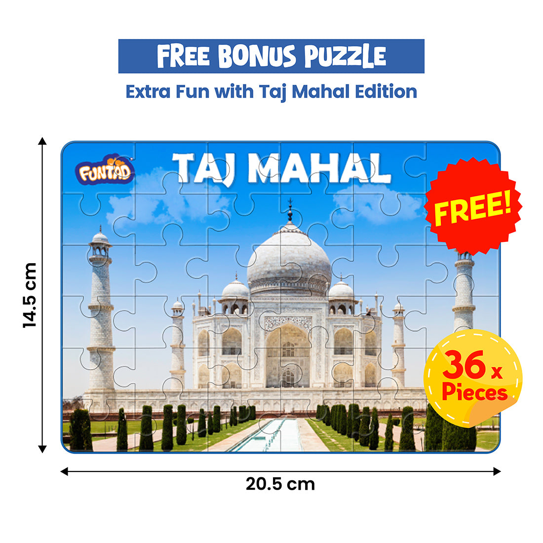 Roll N Seek Puzzle - India Map